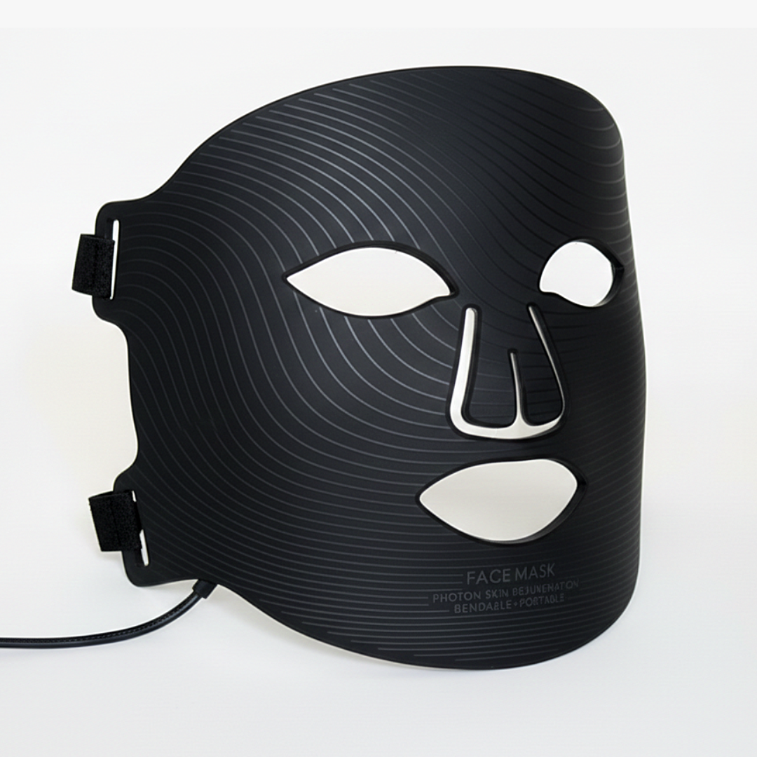 LuxeCare LED Facial Beauty Mask — Side View